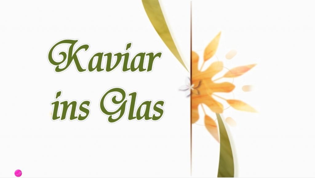 Kaviar ins Glas - Belle Julie (Short Video self filmed by Belle Julie)