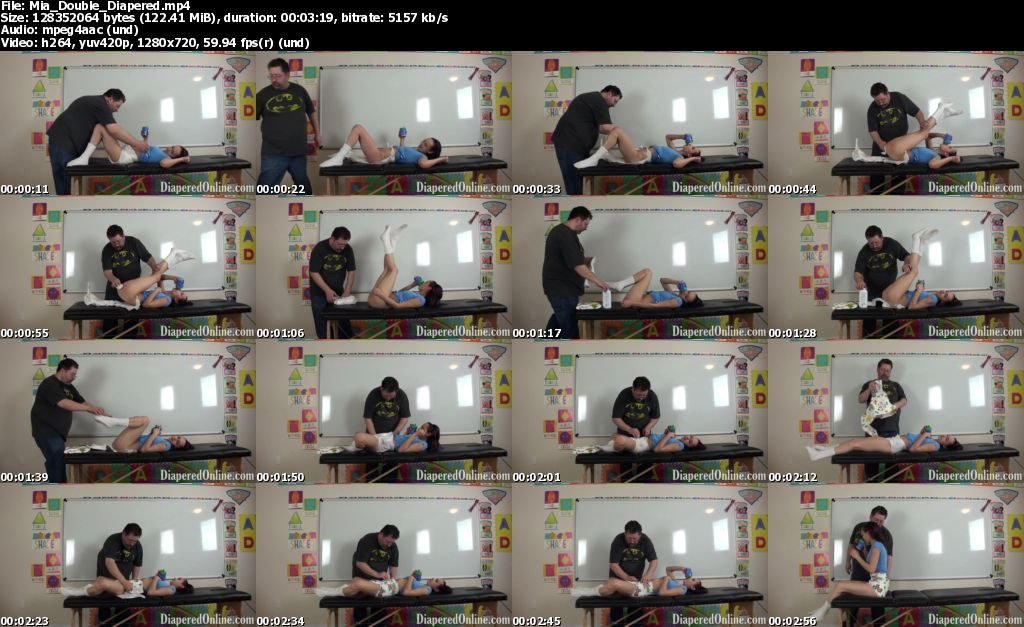 Download now Mia Double Diapered