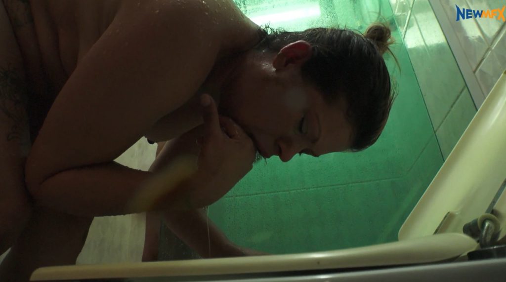 Mistress giving slavegirl lots of shit in mouth to swallow - 5