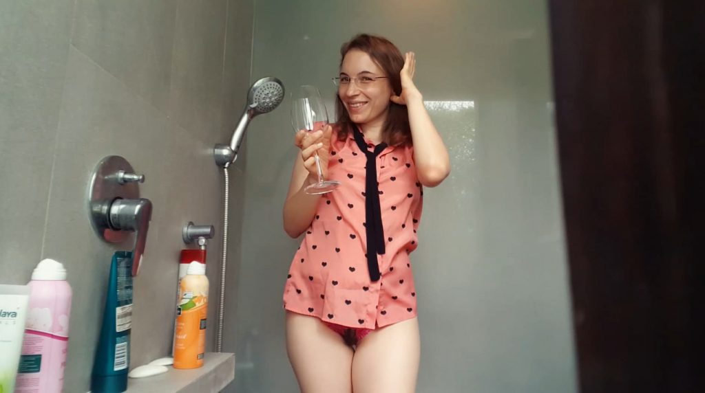 Shitting in wineglass - a toast to our friendship (LittleMissKinky) - 2 Shitting in wineglass - a toast to our friendship (LittleMissKinky) - 2