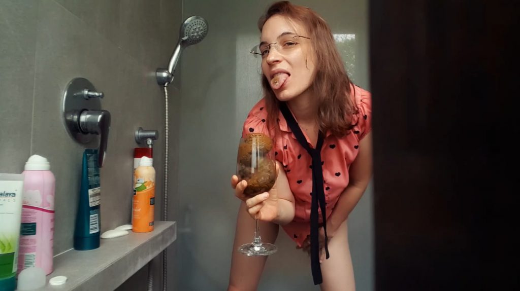 Shitting in wineglass - a toast to our friendship (LittleMissKinky) - 5 Shitting in wineglass - a toast to our friendship (LittleMissKinky) - 5