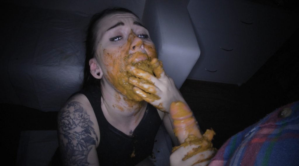 SweetBettyParlour - fecal blowjob and handjob dick with shit - 4