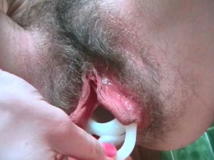 a very hairy gooey creamy pussy - 2