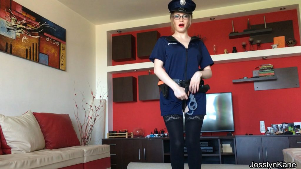 Josslyn Kane - Roleplay scat game dirty police officer