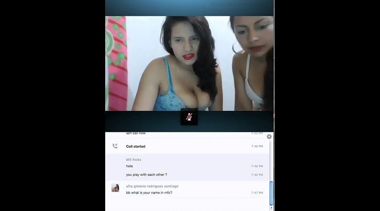 Couple Of Dirty Shit Loving Girls Have Fun With Me In Skype - 1