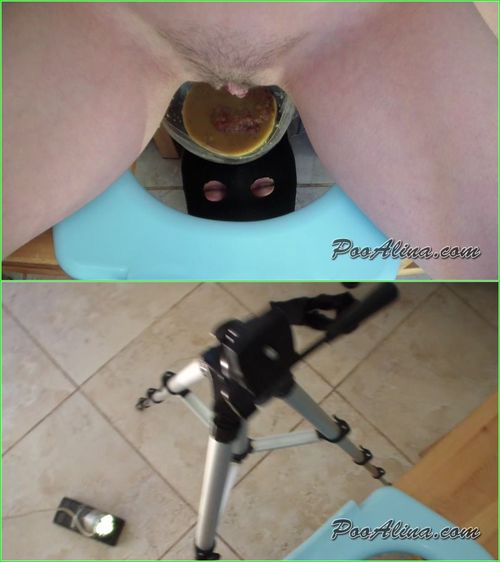 Alina Pooping In Mouth Of a Toilet Slave With Shit And Diarrhea