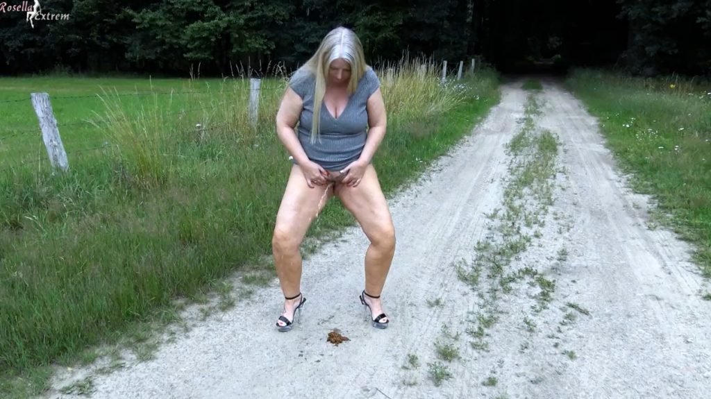 Rosella Extreme - Femdom SCat, Outdoor Shitting and Pissing - 2