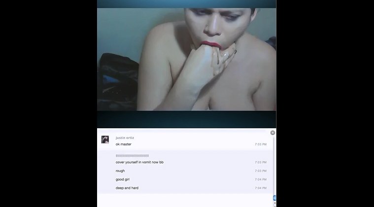 Scat Slave Used By Her Master In Skype - 4