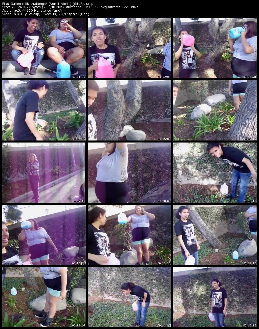 Gallon milk challenge! (Vomit Alert!)