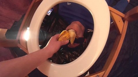 Princess Gina Erin Acquires an Obedient Toilet Slave Scat Domination - Pic 4