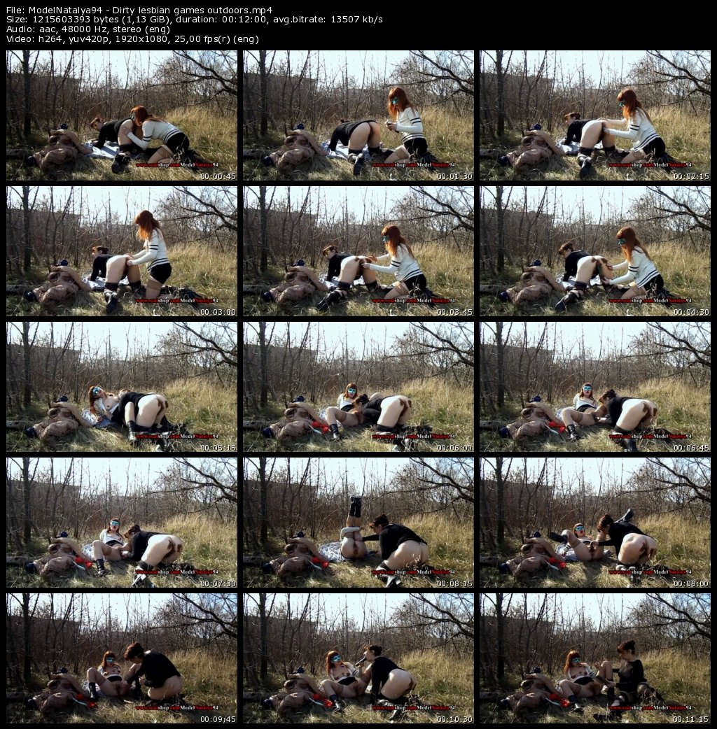DOWNLOAD Dirty lesbian games outdoors (ModelNatalya94)