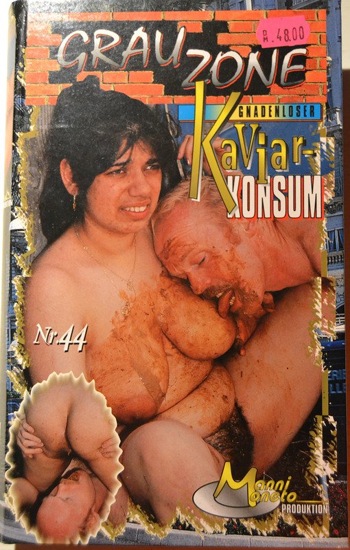 Grauzone 44 - Gnadenloser Kaviar-Konsum (VHS-RIP) True Scat Rare