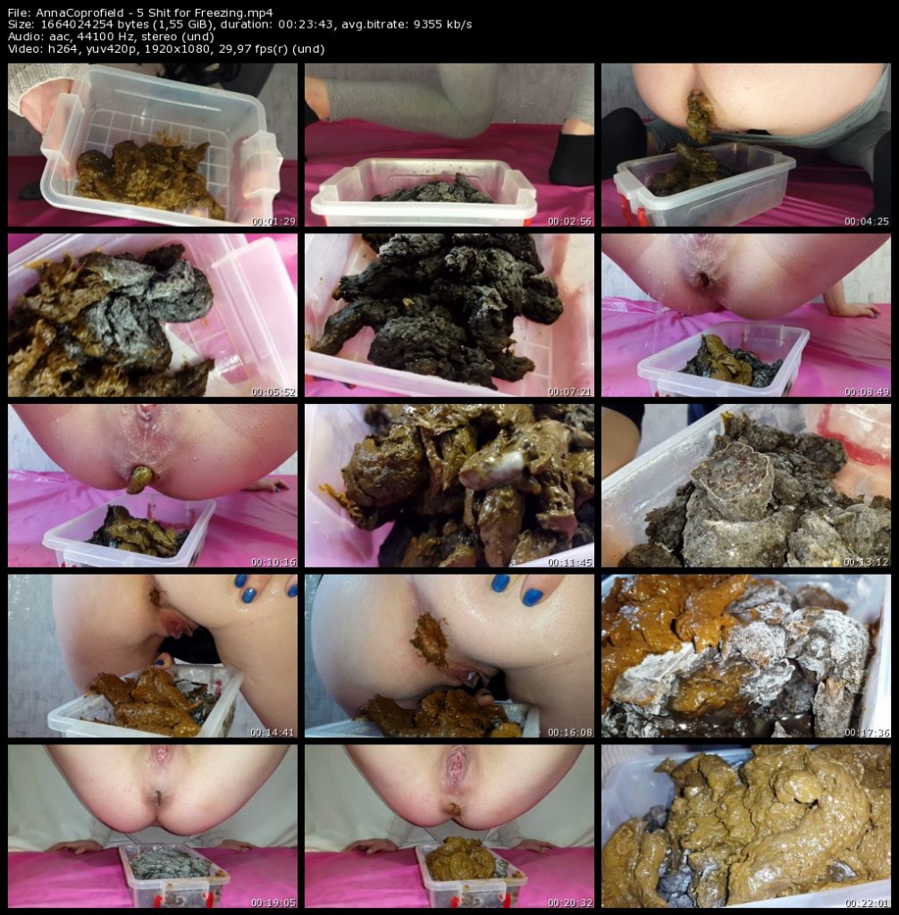 5 Shit for Freezing (Anna Coprofield) 17 of June 2018