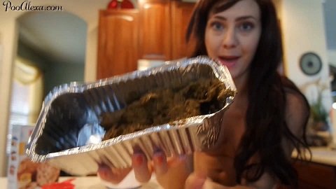 PooAlexa - Huge Poop In My Banana Loaf Mix - Img 3