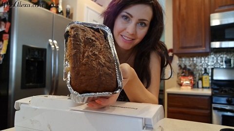 PooAlexa - Huge Poop In My Banana Loaf Mix - Img 5
