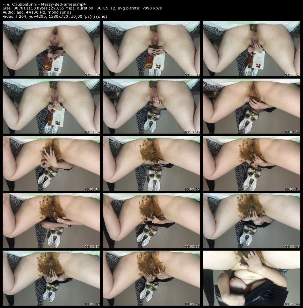 Top Scat Porn Videos Filmed by ChubbiBunni ?